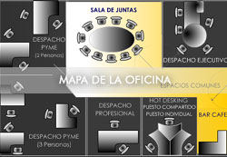 Ver mapa de la Oficina - Equi Centro de Negocios 
